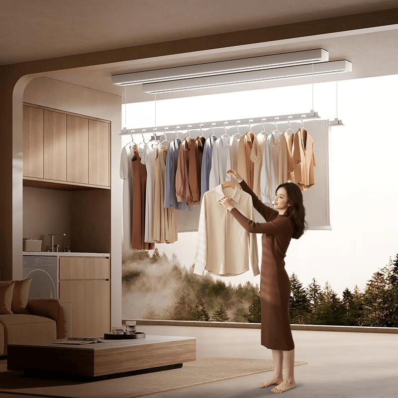 型号评测轻松告别晾晒烦恼解放阳台空间！2026年卡瑞琪晾衣杆推荐：6款热销(图3)